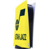 NBA Utah Jazz Yellow Texture PS5 Digital Edition Console Skin